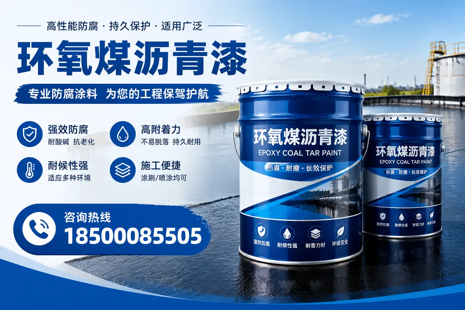 环氧煤沥青漆与其他漆类的比较，苏州用户的选择依据